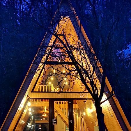 Casa - Cabana Tip A Frame, Cerna, Vaideeni, Valcea Cerna  ภายนอก รูปภาพ