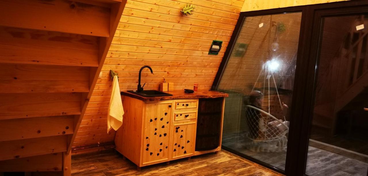 Casa - Cabana Tip A Frame, Cerna, Vaideeni, Valcea Cerna  ภายนอก รูปภาพ