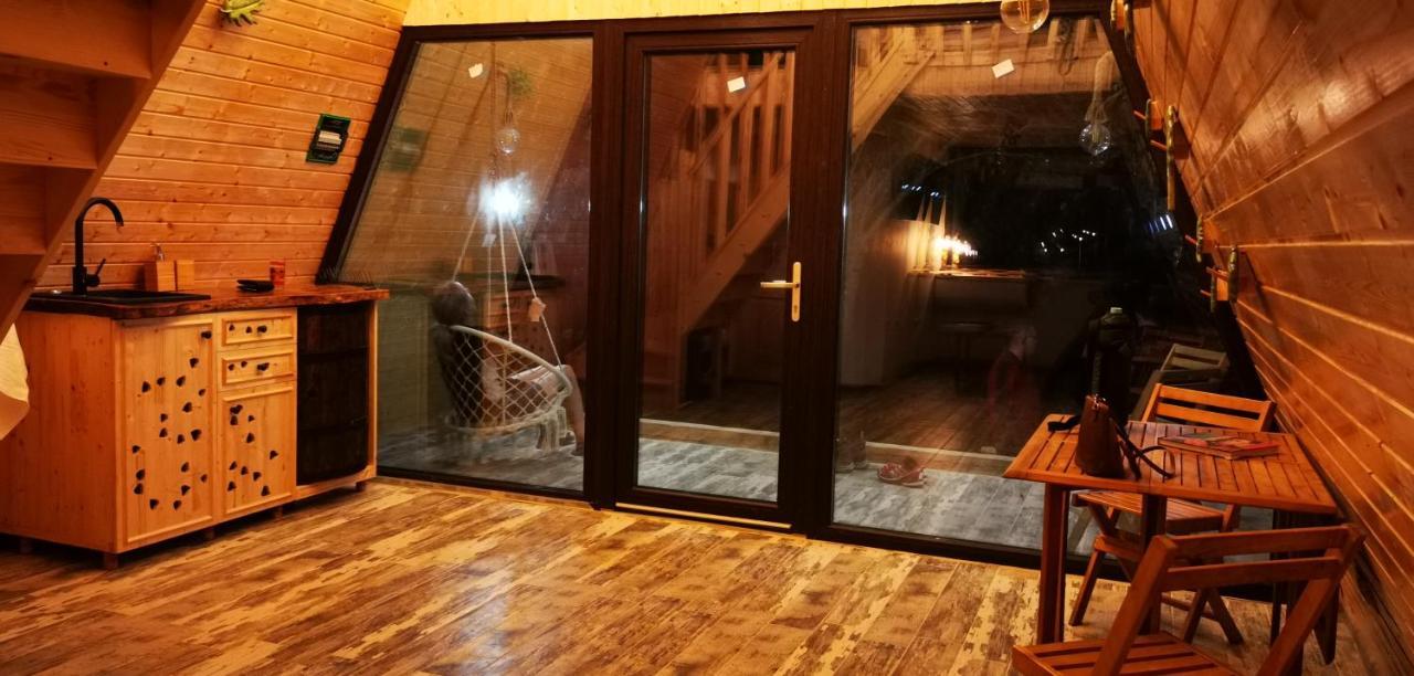 Casa - Cabana Tip A Frame, Cerna, Vaideeni, Valcea Cerna  ภายนอก รูปภาพ