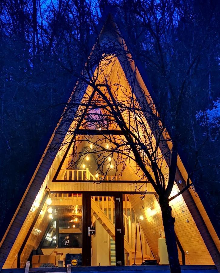Casa - Cabana Tip A Frame, Cerna, Vaideeni, Valcea Cerna  ภายนอก รูปภาพ