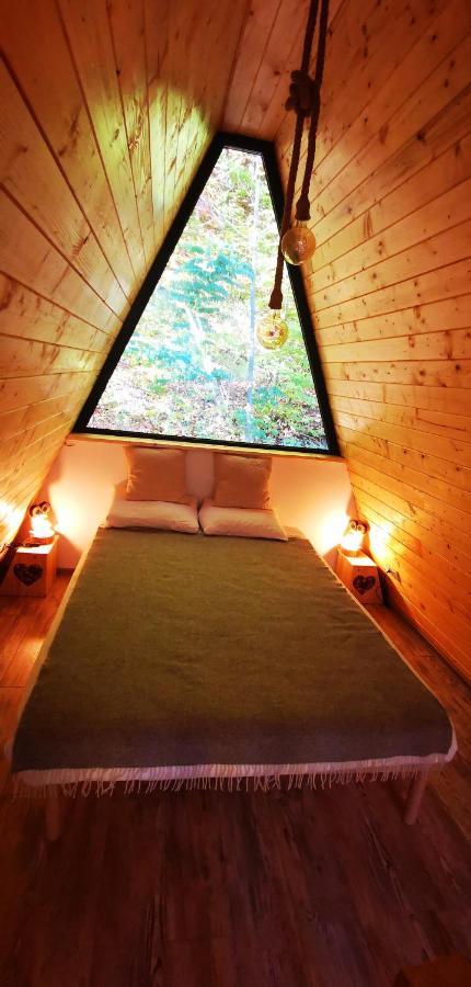 Casa - Cabana Tip A Frame, Cerna, Vaideeni, Valcea Cerna  ภายนอก รูปภาพ